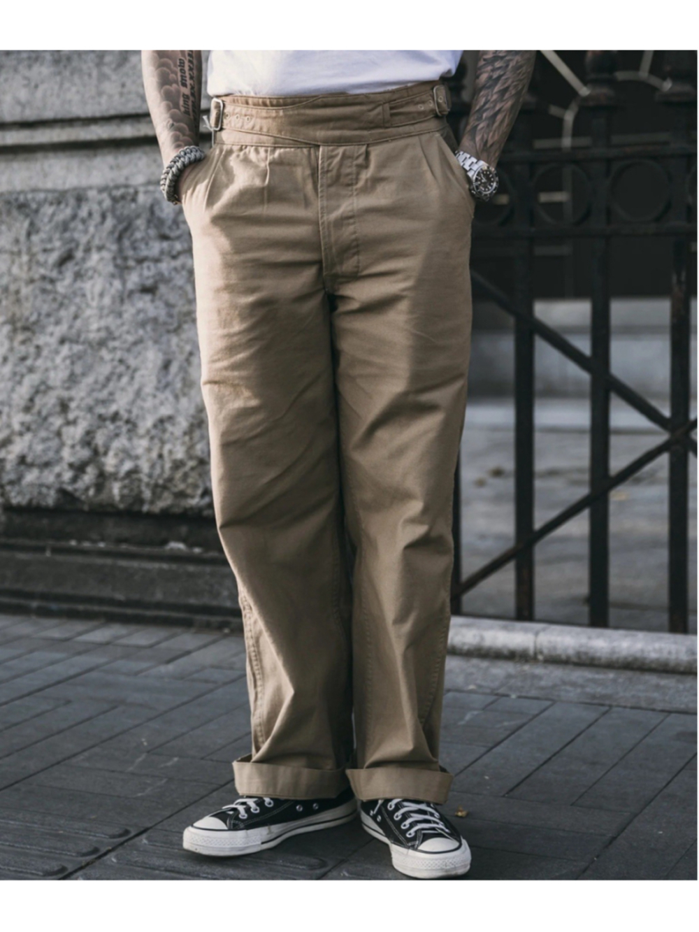 NON STOCK Classic British Army Pants Vintage Men's Military Gurkha Trousers size